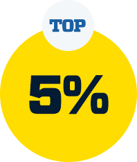 Top 5% Nationally for Best Value University Top 5% Nationally for Best Value University